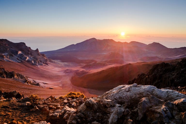 sunrise haleakala